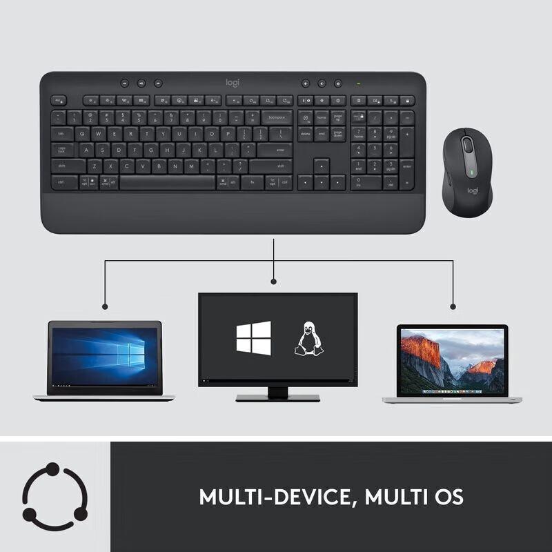 Logitech MK650 Wireless Bluetooth Keyboard and Mouse Combo