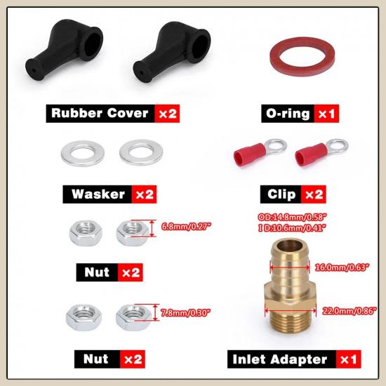 LZONE - TOP QUALITY External Fuel Pump 044 OEM:0580 254 044 Poulor 300lph Come with White Pack JR-FPB044