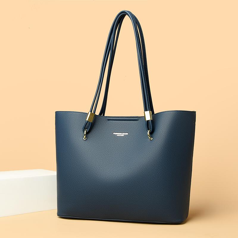 Einfache Retro-Tragetasche, Hochwertige PU-Leder-Umhängetasche für Damen-Tragetasche Geeignet für Alltag, Freizeit, Pendeln