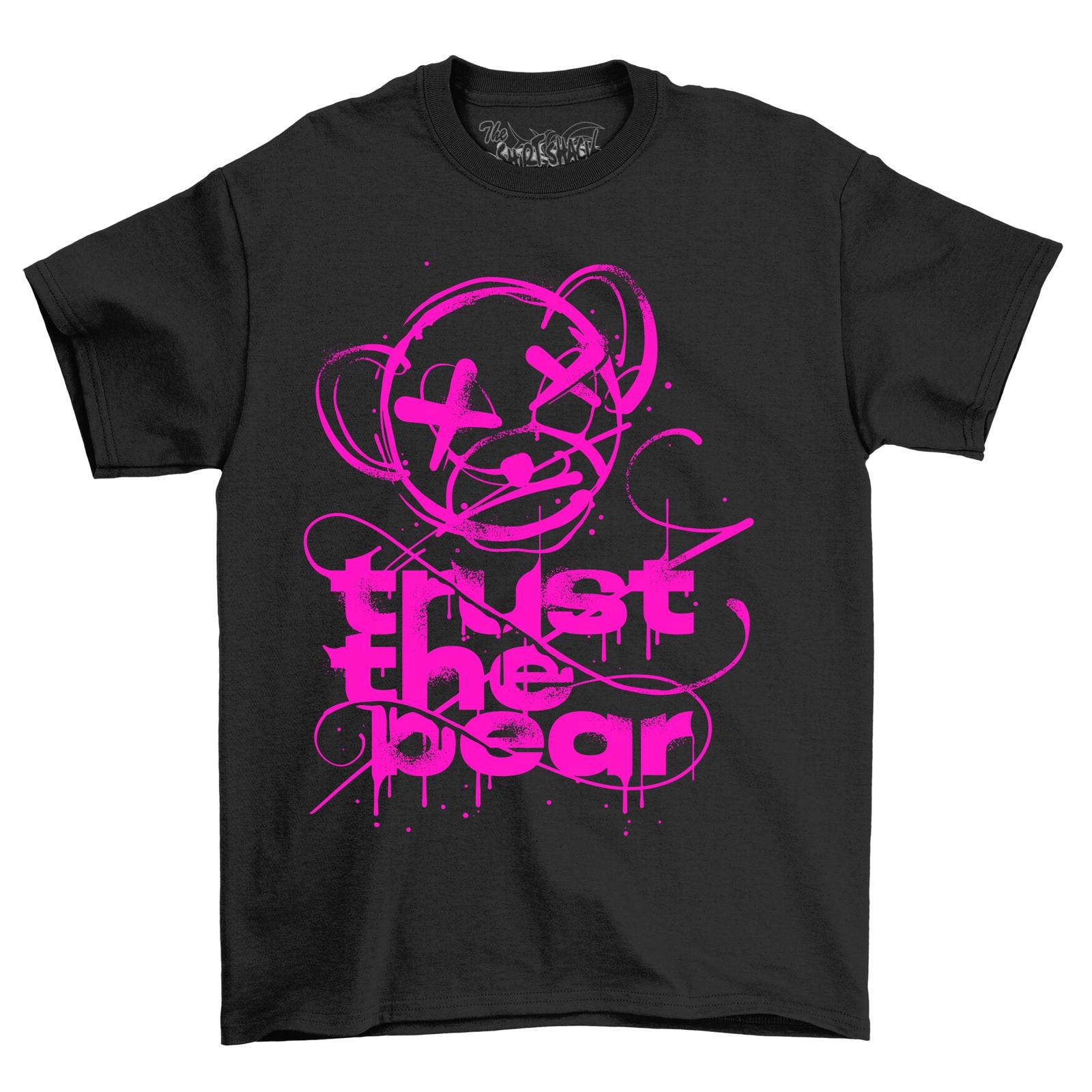 

Trust the Bear in Bearstreet2-0 5 - Funny Bear-themed T-Shirt Mens Womens Tees Top, Unisex, 100% Cot M