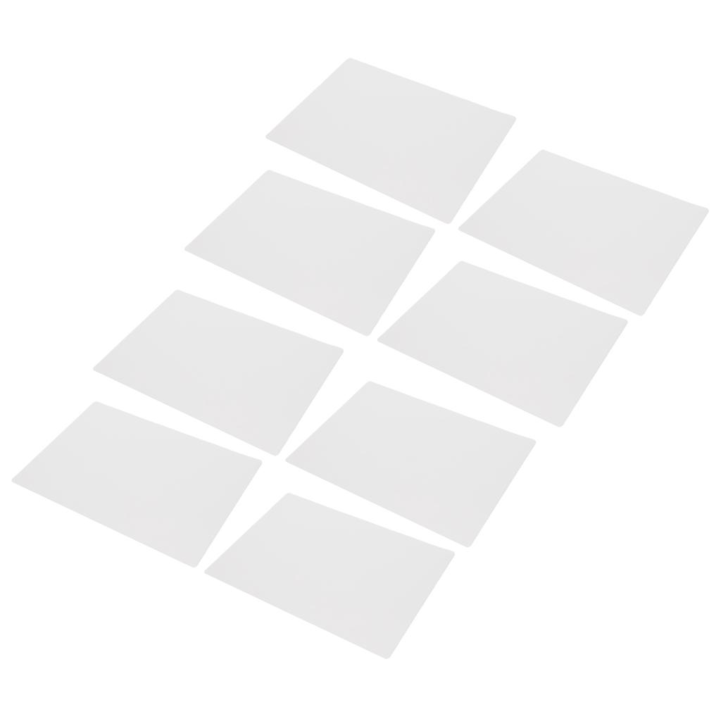 100 Pcs Laminating Sheets 80MIC Transparent Antistatic Wear Resistant Photo Plastic Film Pouches