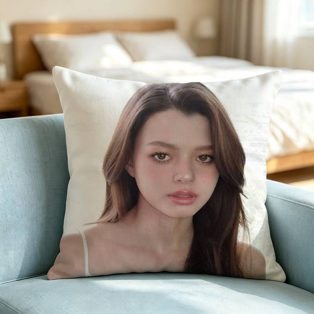 Becky Armstrong FreenBecky Pillow Case Square Double-Sided Sofa Cushion Cover Bedroom Bedside Pillow Gift