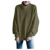 Womens Off The Shoulder Sweater Casual   Knitted Loose Long Sleeve Pullover