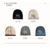 Womens Winter Knit Beanie Hat Warm Fleece Lined Ear Cover Adjustable-Free Foldable Acrylic Cap Cold Weather