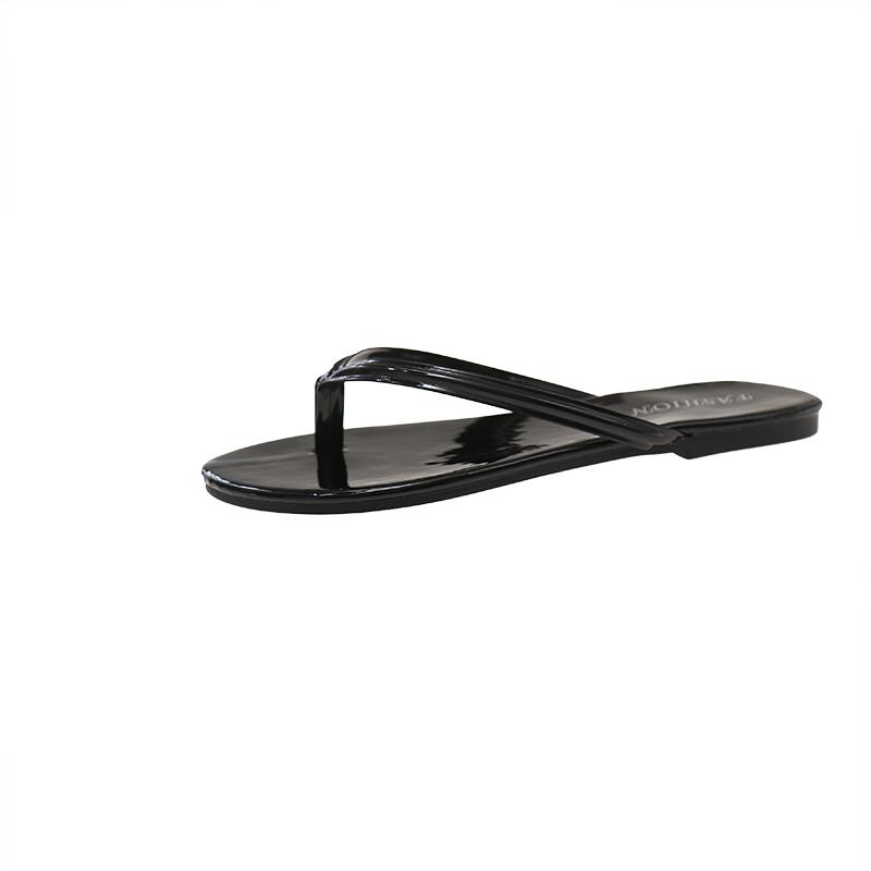 Fashion Flip Flops Women Summer Outside Flat Bottomed Beach Shoes Sandals Shoes for Women Slippers Slide Indoor House Chaussure Femme