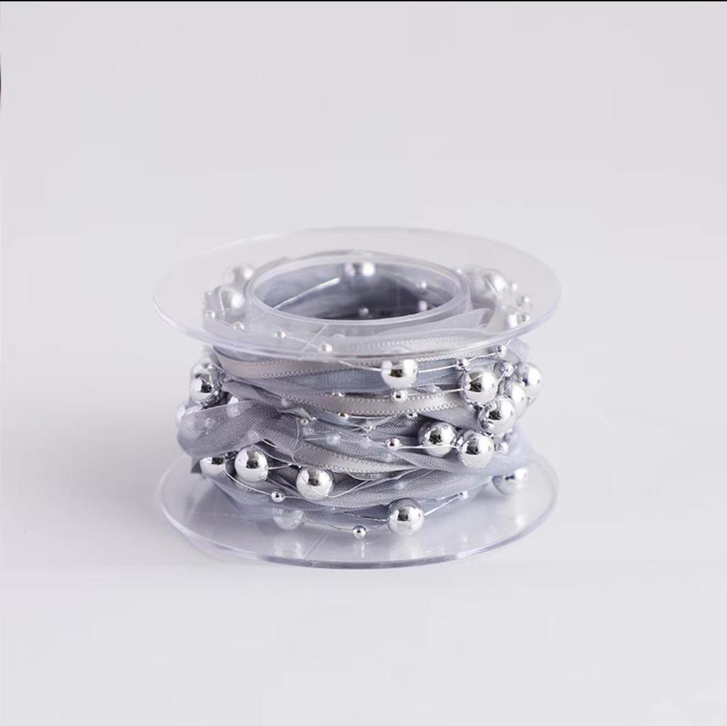 Beaded Yarn & Pearl Ribbon Handwoven Flower Shop Supplies and Accessories