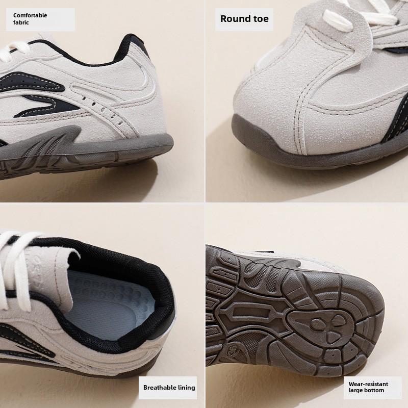 Neue Forrest Gump-Schuhe im koreanischen Stil für Damen, Herbst, Laufsport, dicke Sohle, erhöhte Freizeitschuhe