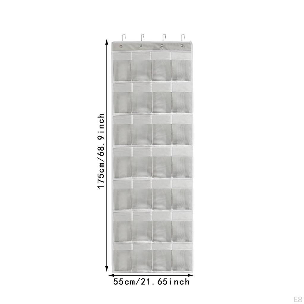 Hanged Shoe Organizer Shoes Stone Front Rack with Hook for Bedrooms