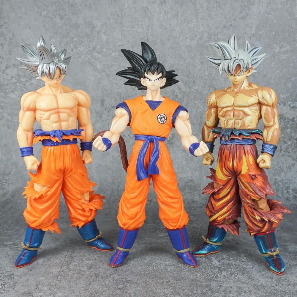 30CM Anime Dragon Ball Sun Wukong Gratuito Pittura a Colori Anime Modello Grande Giocattolo Regalo Collezione Modello d'Azione Risoluzione dei Soldati