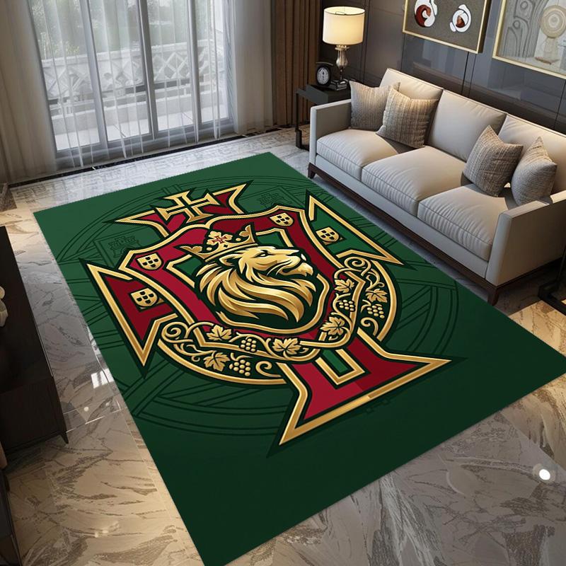 Heritage Royal Emblem carpet printing Living room and bedroom mats Doormat Office chair cushion Bathroom mat