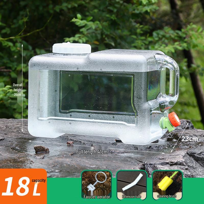 Outdoor Drinking Water Bucket with Faucet