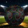 1pc Colorful Spiral Size 5 Soccer Ball Professional Match Training Football Indoor &Outdoor Sports Ball Lightweight Durable C659