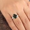 Green Tourmaline Gemstone 925 Sterling Silver Jewelry Designer Women Ring Birthday Gift For Her RR-81-15