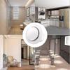 100mm Air Extractor 130m/h 20w, With Check Valve High Airflow Exhaust Fan, Energy Efficient