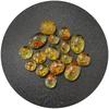 S925 Silver Ring With Natural Amber Stone Flower Shape Oval Petal Amber Stone Gifts Fine Jewelry For Women