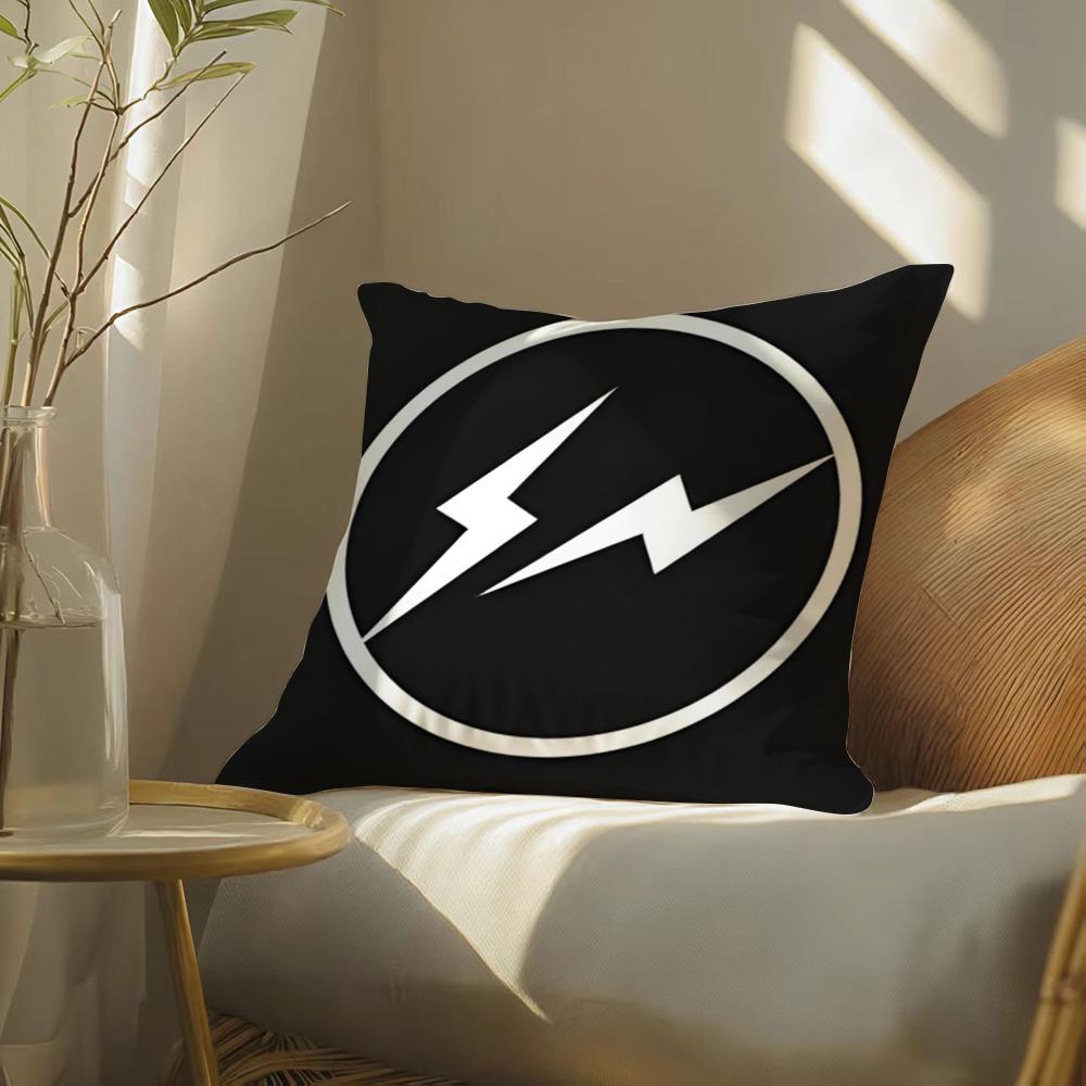 

Lightning FFragment DDesign Pillow Case DoubleSided Plush Sofa Cushion Covers Organic Breathable Invisible Zipper 30X30cm