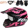 Equipped With 100% Goggles + Gloves Mask Off-road Helmet Mountain Biking Downhill Youth Go-kart