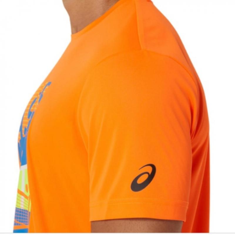 Asics Man Gs Graphic Tee  2041a284801  ShorT Sleeve T shirT