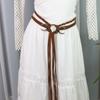 Decoration Tassel Long Rope Waistband PU Leather, Metal Witch Waist Belt  Themed Parties