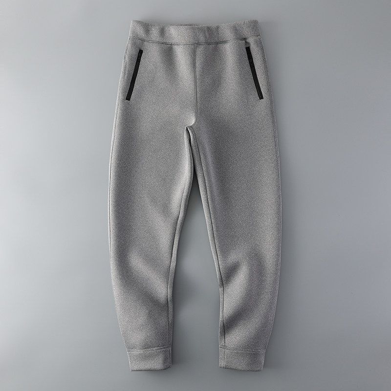 Fashion Brand Space Cotton Straight Foreign Trade Order Casual Sweatpants Grey M