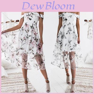 Ropa Elegante para Mujer Vestido Vintage de Organza Largo sin Hombros sin Tirantes para Fiesta