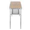 Aluminum Alloy Outdoor Camping Folding Table BBQ Picnic Metal Foot Pipe Foldable Desk for Travel Use BBQ Table Camping Table