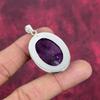 Amethyst Pendant Gemstone Jewelry, 925 Solid Sterling Silver Pendant, Gift For Women Handmade Pendant