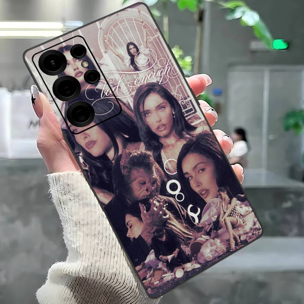 M-Madison BeerS Singer Phone Case For Samsung S 24 fe 25 Ultra plus 20 lite 21 30 22 23 24 22 Ultra 5G Fundas