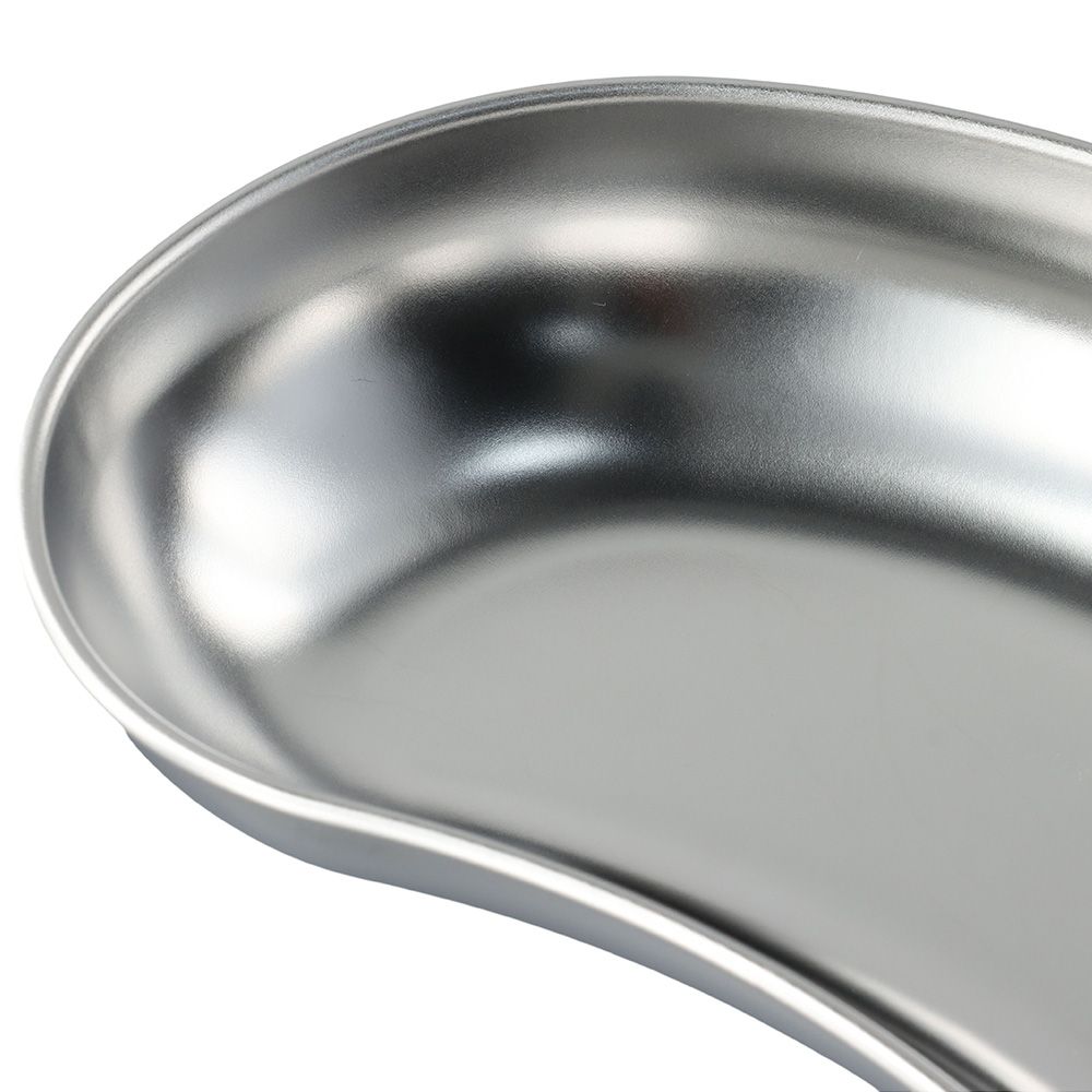 Reusable 8" Kidney Tray 304 Stainless Steel Silver Basin Emesis Bowl Mixing Organizer Soiled Dressings