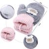 Outdoor Cartoon Girls Boys Infant Toddler Baby Mittens Knitted Gloves Thickened Warm Mittens
