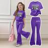 Infant Baby Girls Boys Loose T-shirt+Pants Print Outfits Set