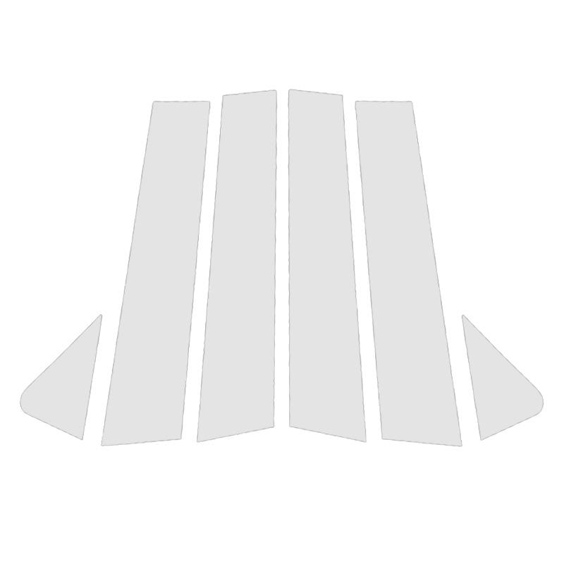 

6 шт. Хромированные наклейки на стойки кузова Накладки на стойки кузова для экстерьера окон автомобиля для Chevrolet TrailBlazer (кроссовер) 2021-2024 гг.