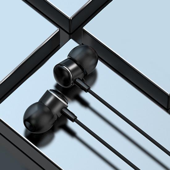 Earbuds with Noise-canceling Sound In-ear 3.5MM Mic High-quality Earphones for Computers Laptops Phones