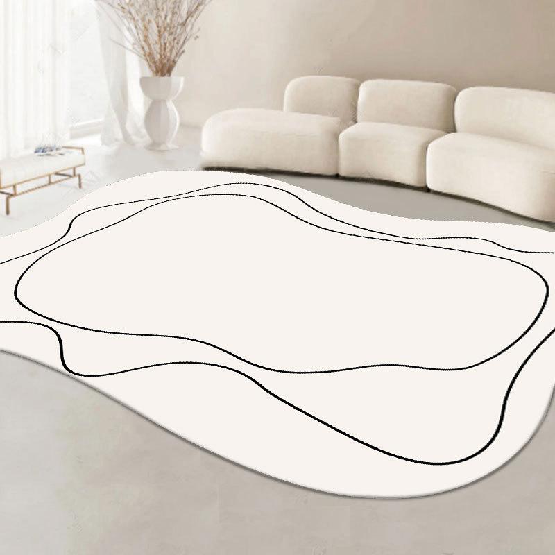 Irregular Carpet Modern Minimalist Nordic Ns Bedroom Bedside Carpet Living Room Sofa Coffee Table Floor Mat