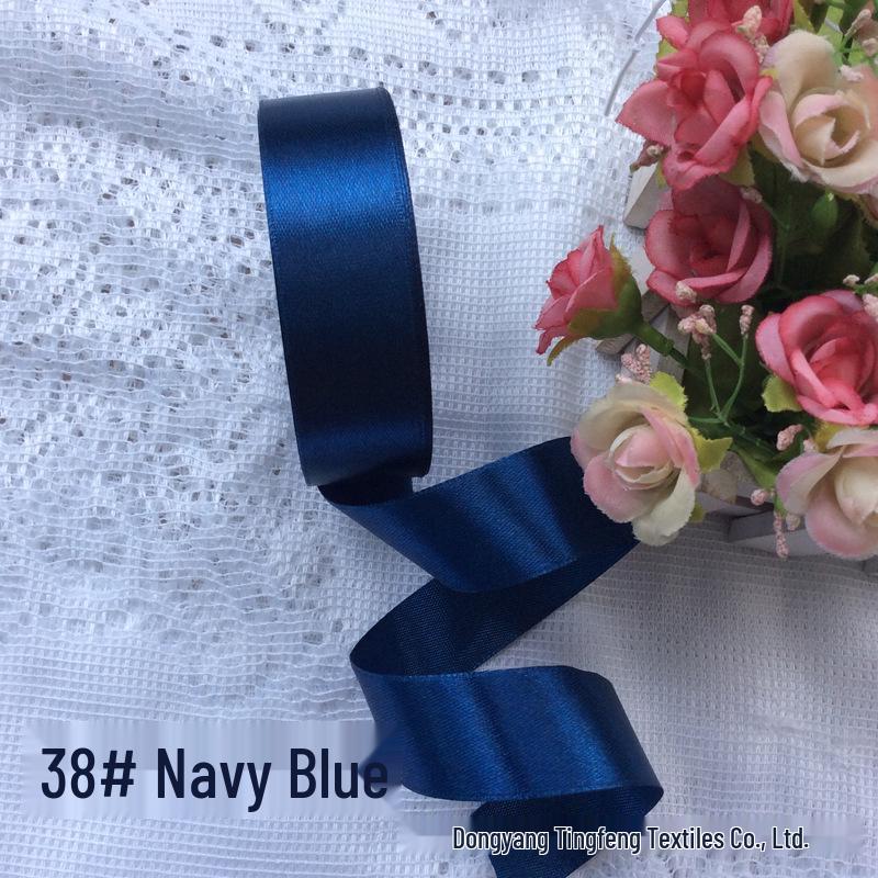 2cm Silk Satin Ribbon for Gift, Cake Decoration, Floral Arrangements, Bows, and Badges.