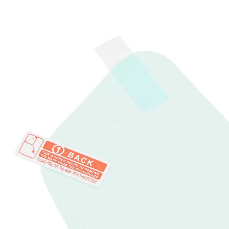 Helmet Lens Film High Transparency Safe Driving Full Size 24.5cm/9.6in Helmet Anti Fog Patch Stick for