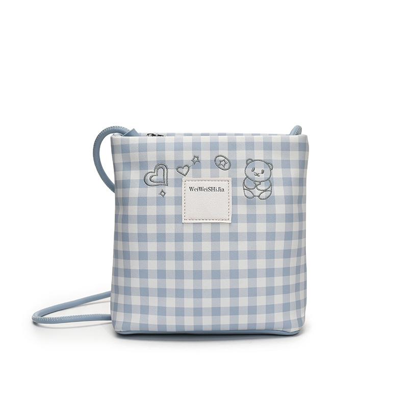 Summer popular Korean niche ins sweet style pattern small bag casual commuting versatile simple messenger women's bag