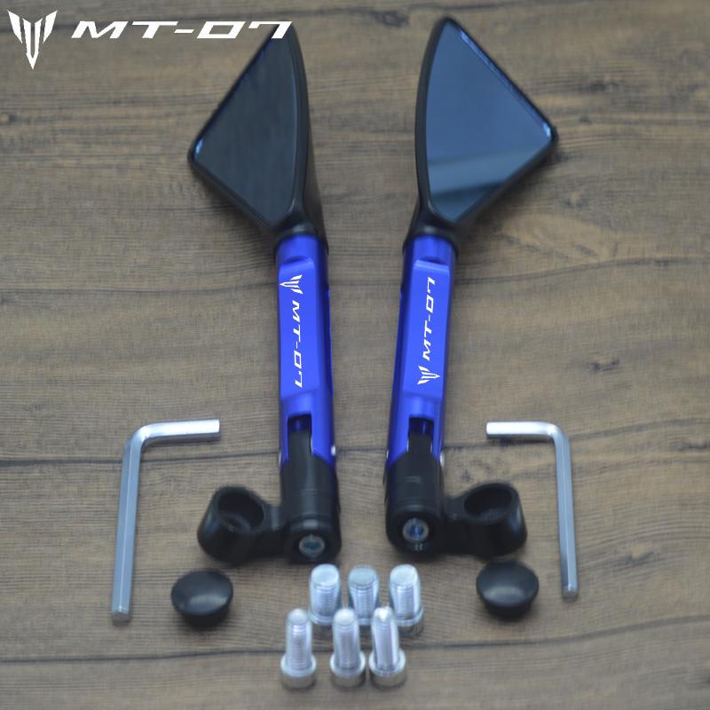 For YAMAHA MT-07 MT 07 MT07 2014-2018 Aluminum CNC Motorcycle Side Mirror Rearview Mirrors