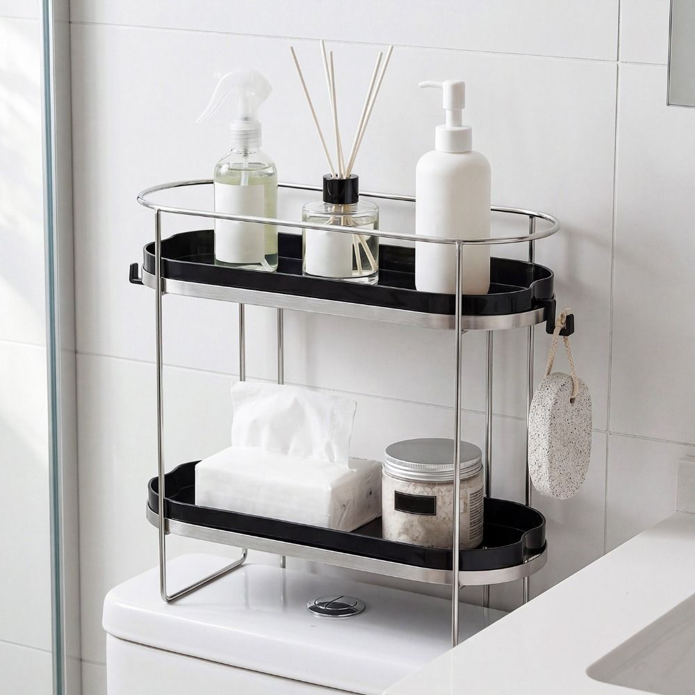 Multifunctional Storage Rack Gap Storage Toilet Rack Bathroom Storage Rack Household