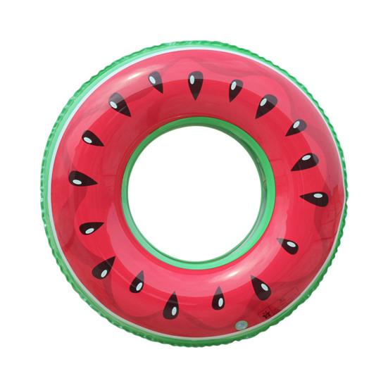 PVC Thickened Swim Kids Ring Leakproof Swimming Adults Inflatable Ring Summer Outdoor 60cm