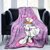 Cute Cartoon Daisy Duck Blanket Soft and Comfortable Perfect for Home Décor Bedroom Living Room and Sofa Throw