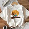 Funny Frog Print Tshirt Unisexs Clothing Summer Casual Fashion Streetwear Y2k Cotton Tops Crew Neck Short Sleeve Tshirts