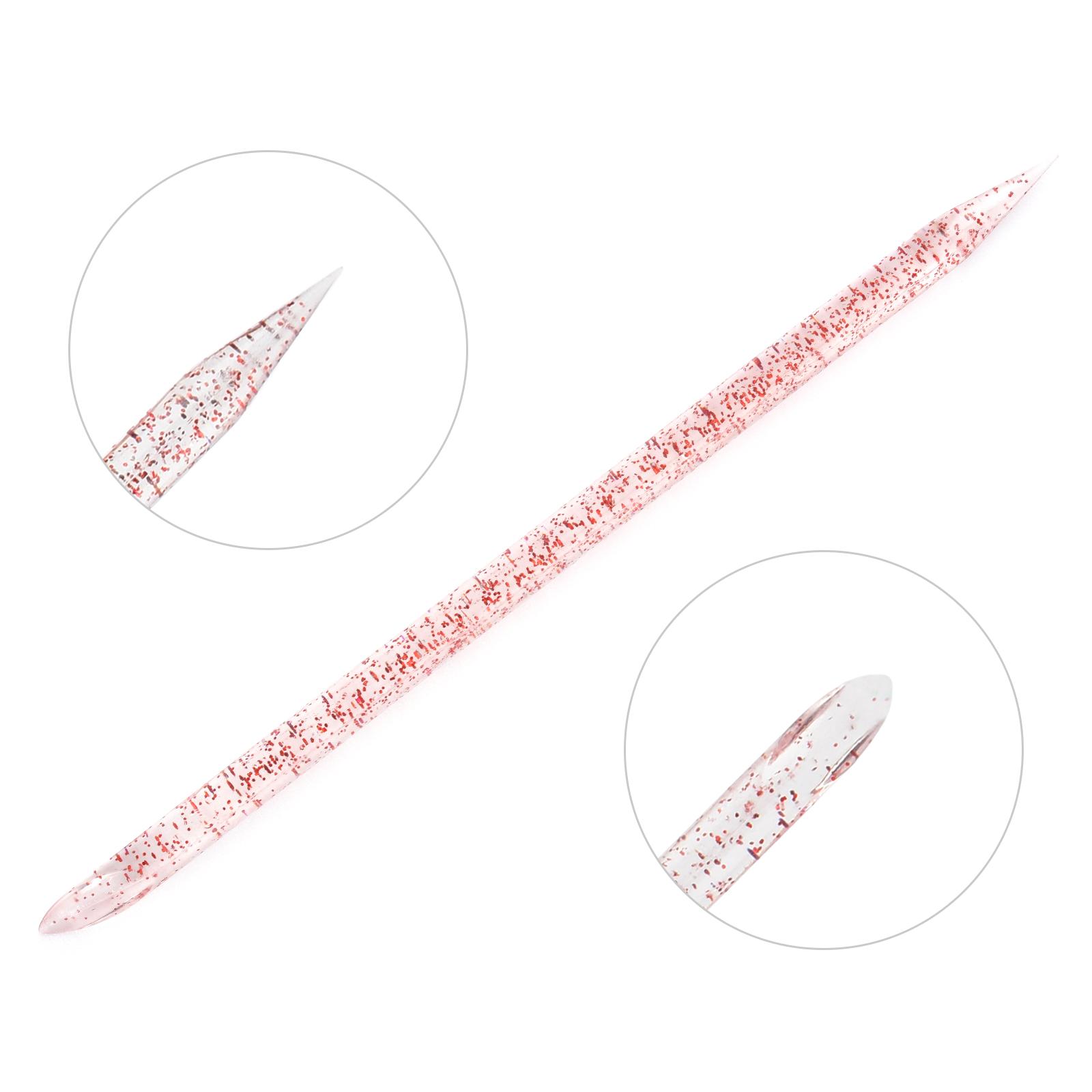 

Толкатель для кутикулы, карандаш для ногтей, уход за ногтями, прецизионная пилка для удаления кутикулы, травленая поверхность, которая никогда не изнашивается, систематизация кончиков ногтей