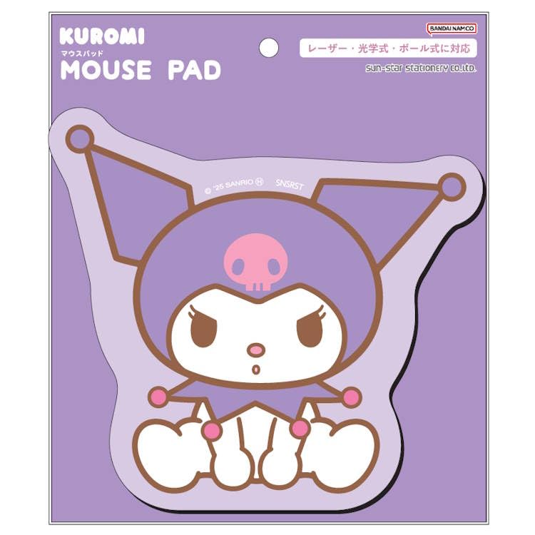 

Stationery Sanrio Character Goods PC Goods Mouse Pad NewLifeStyle Kuromi S4141288 Sun-Star