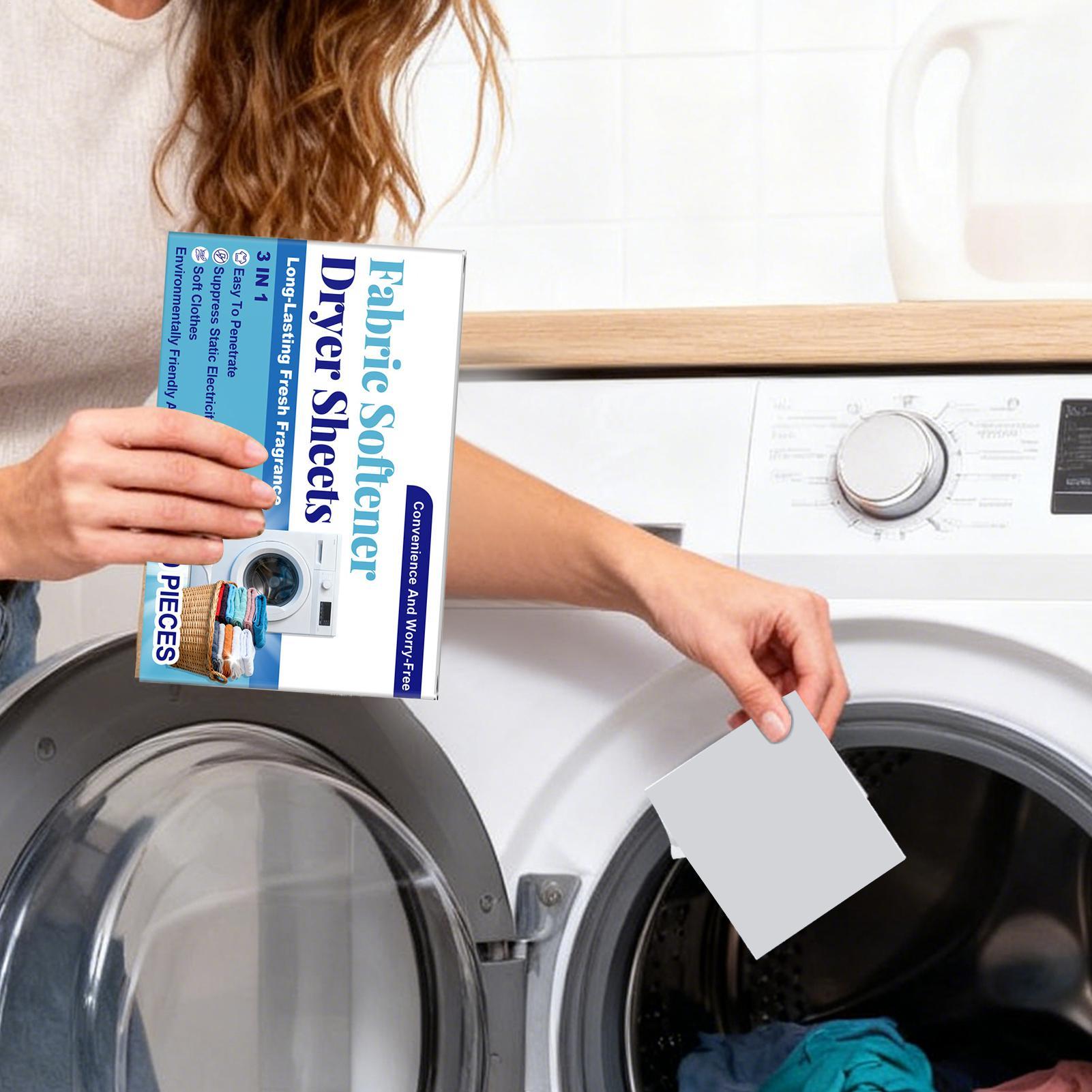 

Laundry Fabric Softener Dryer Sheet Calm Scent Electrostatic Prevention Odor Defense 40 Count Fragrant Clothing Slices China Mainland