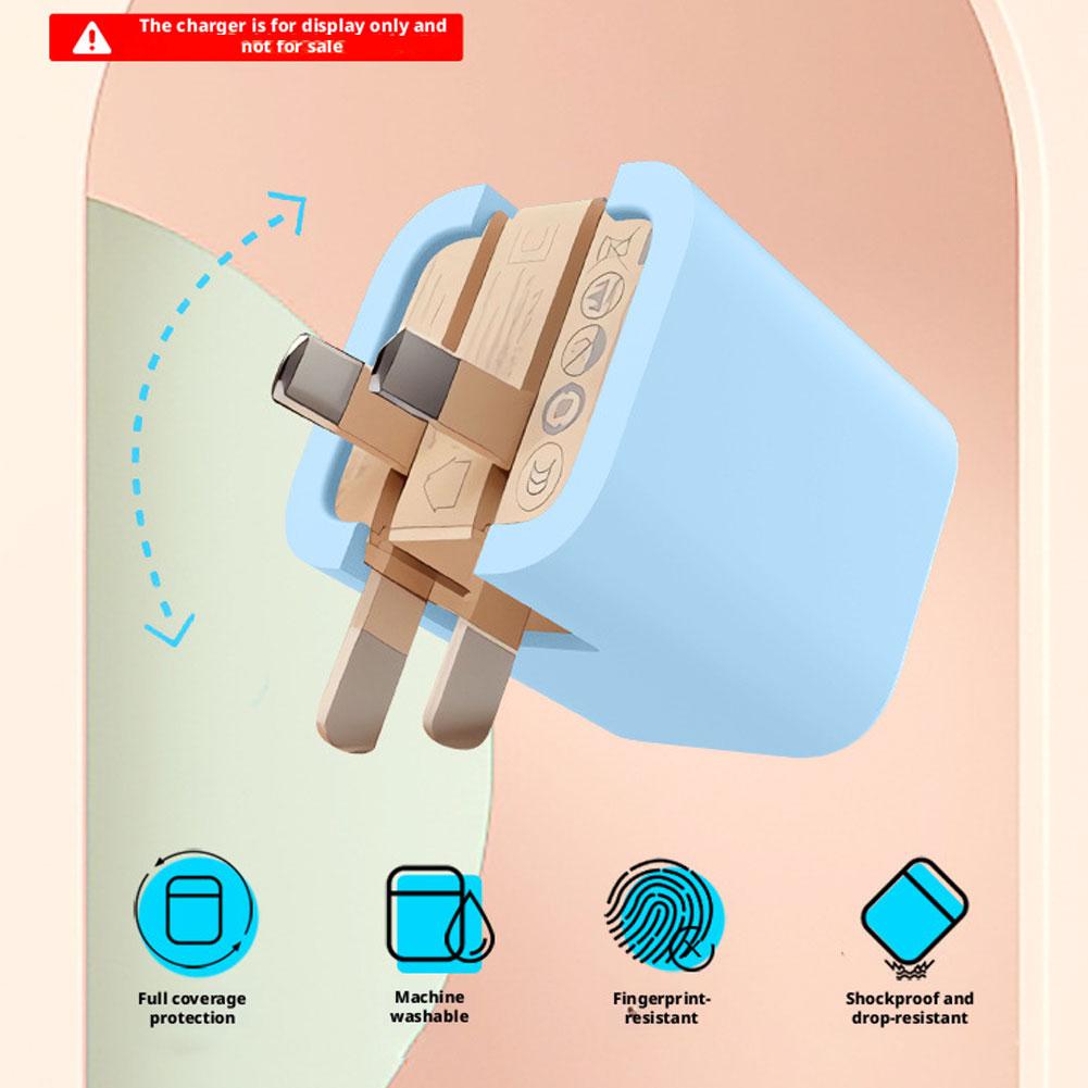 Silicone Protective Cover For charging head For The Anker Nano Smart Charger 45W Max Soft Shockproof