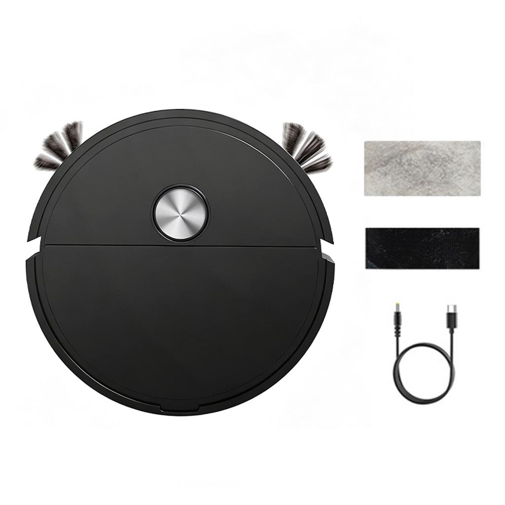 3 In 1 Intelligent Cleaning Robot Lightweight Mini Robots Vacuum Cleaner Compact Car Robot Vacuum for Pet Hair&Hard Floor&Carpet