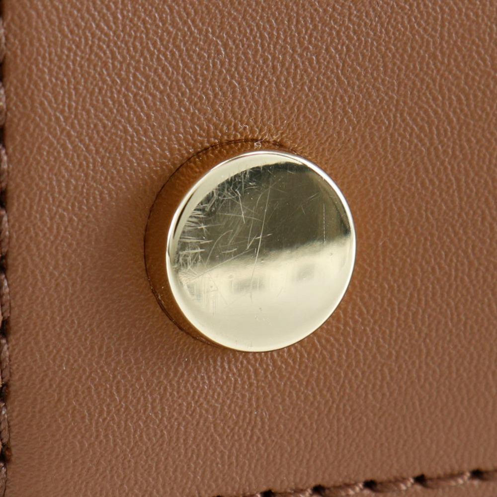 Michael Kors Avril Handbag 30H1G4VS5L 2WAYShoulder Brown Leather Women Used