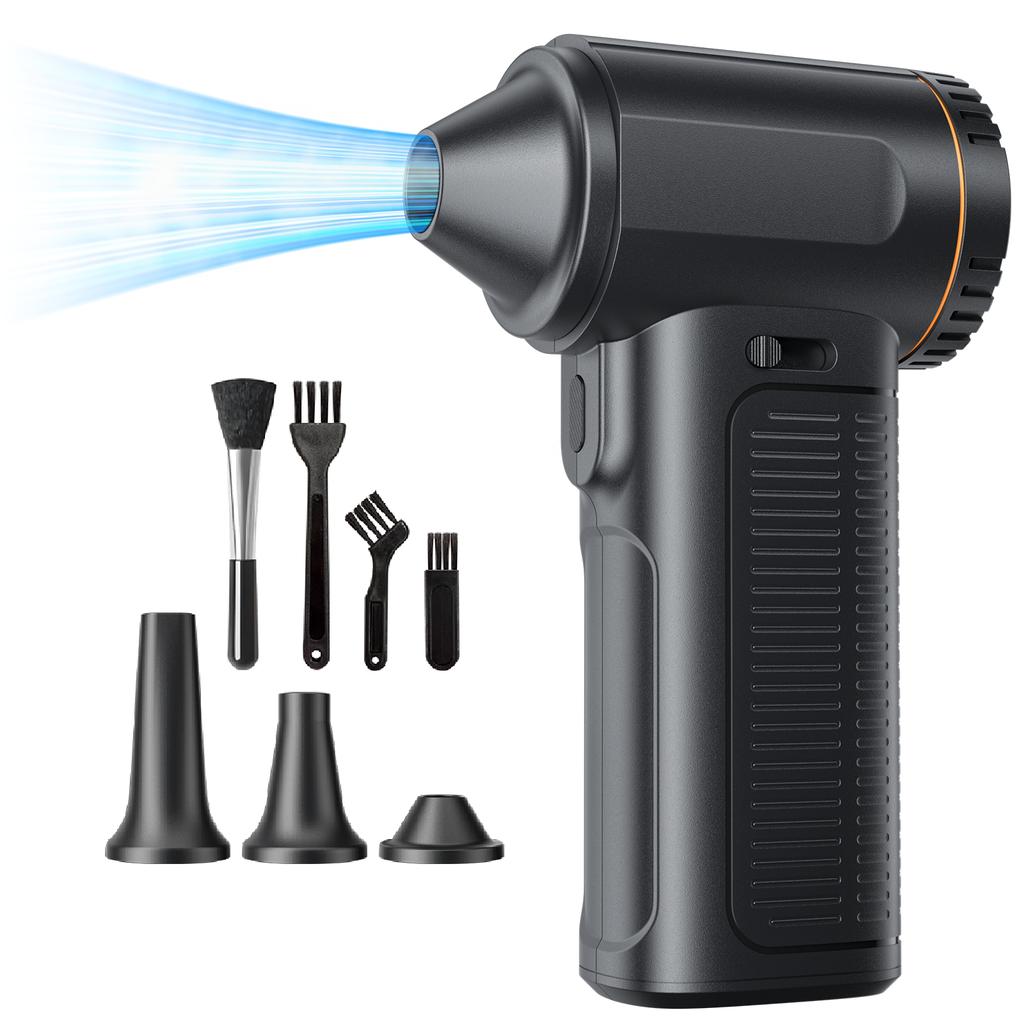 F11 Turbo Jet Blower Powerful Air Blower With 3 Nozzles Portable Electric Air Duster Brushless Turbo Jet Fan 65m/s Wind Speed