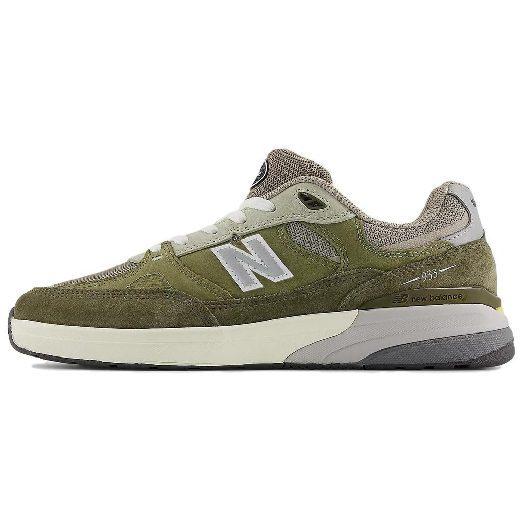 Andrew Reynolds x New Balance Numeric 933 Olivine Unisex Sneakers Green Dark-Olivine NM933JKL